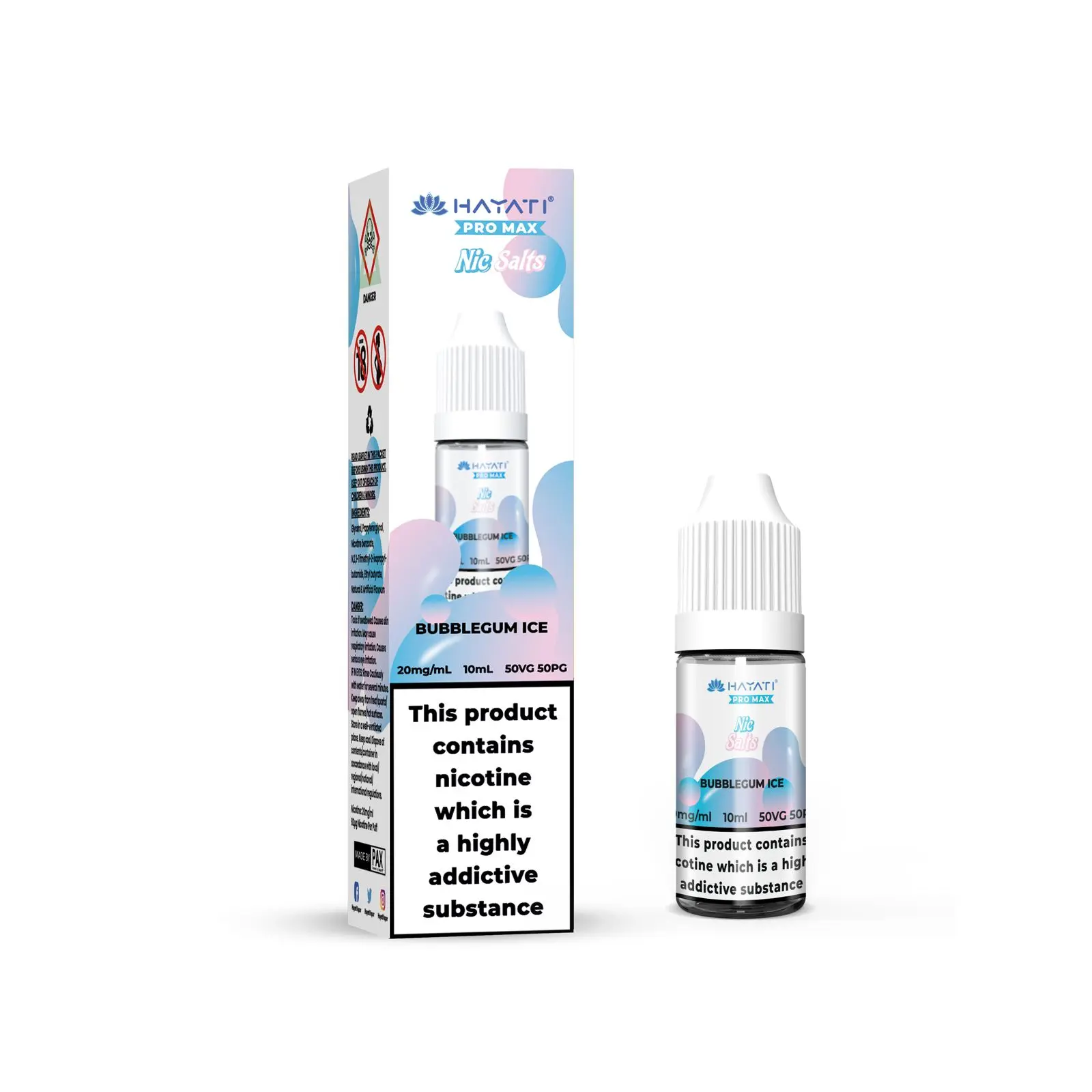 Hayati Pro Max Nic Salt - 10ml - Bubblegum ice - 20mg
